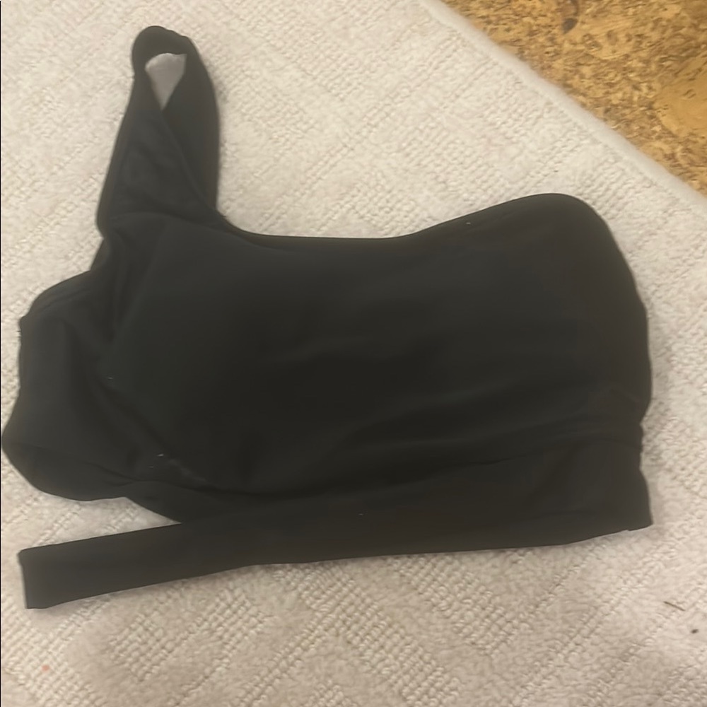 SHEIN Black Bikini Top